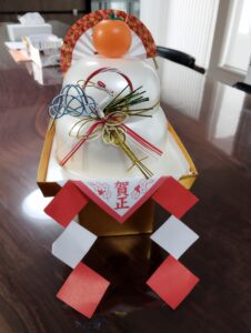 ミモザの鏡開き