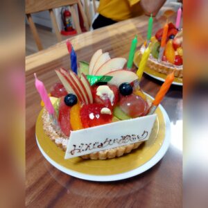 ミモザ6月誕生会