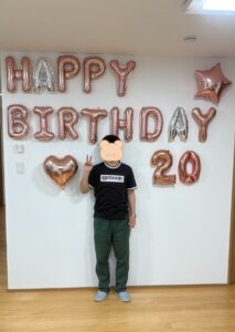 祝！二十歳の誕生日